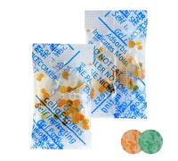 celloexpress 0.5g Self Indicating Silica Gel Desiccant Sachets - Orange Absorb Anti Moisture Damp - Total Gel Weight 250g (SI 0.5g, 500)