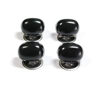 celloexpress 11mm x 9mm Black Oval Noses with Metal Backs - Teddy Bear & Soft Toy Making Detailed Noses - Pack of 4