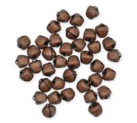 celloexpress 12mm Red Copper Jingle Bells - Mini Christmas Craft DIY Festive Decorations Gift Wrap (Pack of 25)
