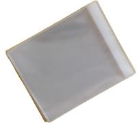 celloexpress 135mm x 130mm + 30mm Self Seal Flap - 5" x 5" - Cellophane Greeting Card Display Bags 30 Micron - Small Square Cello - Pack of 1,000