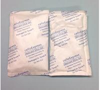 celloexpress 25g Silica Gel Pouches - Pack of 4 - Total Gel Weight 100g - Silica Gel in Tyvek Fabric Sachets (25g, 4)