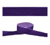 celloexpress 25mm Purple 089 Velvet Ribbon - High Density Single Faced Gift Wrap Bow Making (3m)