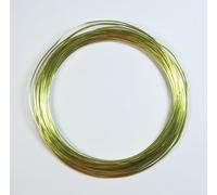 celloexpress Aluminium Craft Wire - 0.8mm x 10m (Diameter x Length) - Aluminium Wire 20 Guage (Yellow Green)