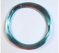 celloexpress Aluminium Craft Wire - 0.8mm x 20m (Diameter x Length) - Aluminium Wire 20 Guage (Sky Blue)