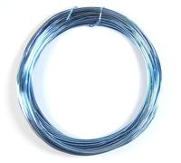 celloexpress Aluminium Craft Wire - 1mm x 20m (Diameter x Length) - Aluminium Wire 18 Guage (Light Steel Blue)
