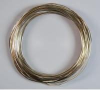 celloexpress Aluminium Craft Wire - 1mm x 20m (Diameter x Length) - Aluminium Wire 18 Guage (Pale Gold)