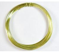 celloexpress Aluminium Craft Wire - 1mm x 20m (Diameter x Length) - Aluminium Wire 18 Guage (Yellow Green)