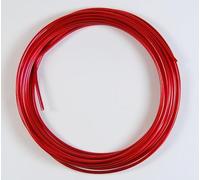 celloexpress Aluminium Craft Wire - 2.5mm x 5m (Diameter x Length) - Aluminium Wire 10 Guage (Red)