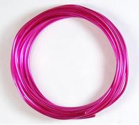 celloexpress Aluminium Craft Wire - 2mm x 5m (Diameter x Length) - Aluminium Wire 12 Guage (Camilla Pink)
