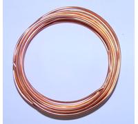 celloexpress Aluminium Craft Wire - 2mm x 5m (Diameter x Length) - Aluminium Wire 12 Guage (Light Copper)