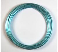 celloexpress Aluminium Craft Wire - 2mm x 5m (Diameter x Length) - Aluminium Wire 12 Guage (Light Steel Blue)