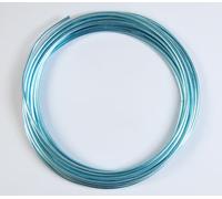 celloexpress Aluminium Craft Wire - 2mm x 5m (Diameter x Length) - Aluminium Wire 12 Guage (Sky Blue)