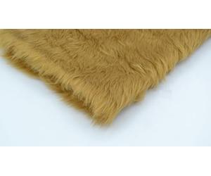 celloexpress Antelope Fun Fur - 15mm Pile Teddy Bear & Soft Toy Making Faux Animal Fabric (1m - 100cm x 150cm)