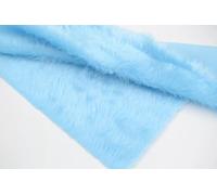 celloexpress Baby Blue Fun Fur - 15mm Pile Teddy Bear & Soft Toy Making Faux Animal Fabric (1/4m - 50cm x 75cm)