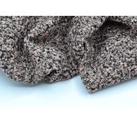 celloexpress Blended Pink Curly Fur - Teddy Bear & Soft Toy Making Faux Animal Fabric (1/8m - 50cm x 37cm)