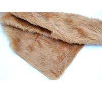 celloexpress Camel Fun Fur - 15mm Pile Teddy Bear & Soft Toy Making Faux Animal Fabric (2m - 200cm x 150cm)