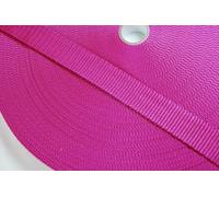 celloexpress Cerise 25mm Polypropylene Webbing - 3m (300cm) - Strap Tape Bag Tote Handle
