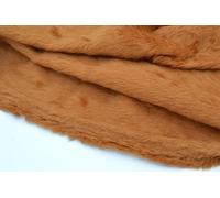 celloexpress Chestnut Fun Fur - 15mm Pile Teddy Bear & Soft Toy Making Faux Animal Fabric (1/2m - 50cm x 150cm)