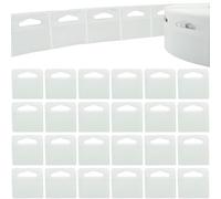 celloexpress Delta Slot 50mm x 54mm Self Adhesive Hang Tabs - Display Hanging Sticky Tab Retail Point of Sale (Pack of 250)