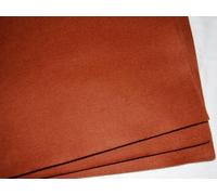 celloexpress Felt Sheets for Crafting and Soft Toy Making 100% Acrylic Craft Felt 9" Squares (Ginger, 1 Sheet)