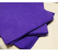 celloexpress Felt Sheets for Crafting and Soft Toy Making 100% Acrylic Craft Felt 9" Squares (Purple, 5 Sheets)