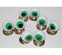 celloexpress Frogs Eyes 16mm with Metal Backs - Safety Eyes for Soft Toy or Teddy Bear Making - Pack of 4 Pairs