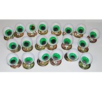 celloexpress Frogs Eyes 24mm with Metal Backs - Safety Eyes for Soft Toy or Teddy Bear Making - Pack of 25 Pairs