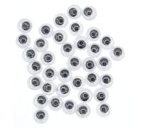 celloexpress Googly Eyes | 50 Pairs - Black 9mm - Wobbly Stick On Not Self-Adhesive - Art & Craft Supplies