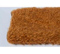 celloexpress Honey Beige Curly Fur - 15mm Pile Teddy Bear & Soft Toy Making Faux Animal Fabric (Sample Size)