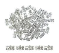 celloexpress I Love Sewing Silver Metal Charms - Mini Pendants for Crafting Jewellery Making Bracelets Necklaces (Pack of 25g)