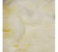 celloexpress Magnolia Wolf Plush Fur - 25mm Pile Teddy Bear & Soft Toy Making Faux Animal Fabric (1/2m - 50cm x 150cm)