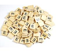 celloexpress Pack of 10 - Pack of E's - Same Letter Tiles Without Number Value - 18.1mm x 20mm x 5.2mm For Crafting and Scrapbooking