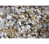celloexpress Pack of 250g BEACH COLOURS - Mixed Sizes of Beach Coloured Buttons for Sewing and Crafting