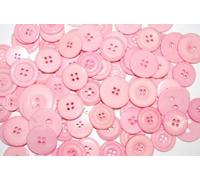 celloexpress Pack of 250g - LARGE PINK MIX - Mixed Large Sizes and Colours of Various Large Pink Buttons for Sewing and Crafting