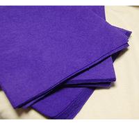 celloexpress Pack of 5 Sheets - 6" PURPLE - 100% Acrylic Craft Felt 6" x 6" Squares for Crafting, and Soft Toy Making