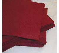 celloexpress Pack of 5 Sheets - 6" WINE - 100% Acrylic Craft Felt 6" x 6" Squares for Crafting, and Soft Toy Making
