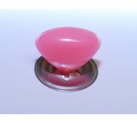 celloexpress Pink Cat/Triangle Nose 15mm x 11mm Metal Backs - Teddy Bear & Soft Toy Making Detailed Nose - Pack of 1