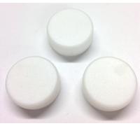 celloexpress Round Flat Rattles 1.2cm x 2.7cm / 12mm x 27mm - Teddy Bear & Soft Toy Making Replacement Rattlers - Pack of 3