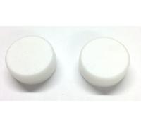 celloexpress Round Flat Rattles 1.2cm x 2.7cm / 12mm x 27mm - Teddy Bear & Soft Toy Making Replacement Rattlers - Pack of 2