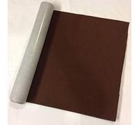 celloexpress Self-Adhesive Felt Lengths - 100% Acrylic - Dark Sienna Brown, 1/2m (50cm x 45cm)