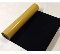 celloexpress - Self-Adhesive Length - 100% Acrylic Craft Felt Lengths for Crafting, and Soft Toy Making - Black, 2m (200cm x 45cm)