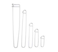 celloexpress Stitch Holders - White Plastic - for Sewing | Knitting | Crochet & More (White Plastic, Jumbo - 20cm/200mm)