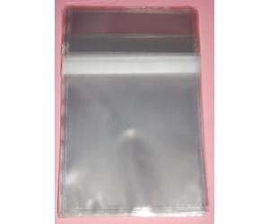 celloexpress Tape on Bag A5 Cello - 157mm x 210mm + 30mm Self Seal Flap - Cellophane Artist Size Cello Display Bags 40 Micron - Medium Cello - Pack of 200