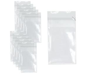 celloexpress Tiny Square 45mm x 50mm Cello Bag plus 30mm Self Seal Lip - 40 Micron Cellophane Clear Display Bags Self Seal - Tiny Cello - Pack of 50