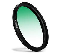 CELLONIC Ø 37mm Green Graduated Filter compatible with Laowa 10-18mm 1:4.5-5.6 - Landscape Filter