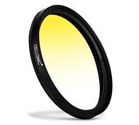 CELLONIC Ø 37mm Yellow Graduated Filter compatible with Olympus M.Zuiko Digital - Landscape Filter