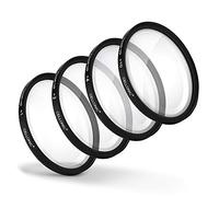 CELLONIC Ø 49mm 4x Close-Up Macro filters compatible with Canon EF 50mm f/1.8 STM - Macro Filter Set