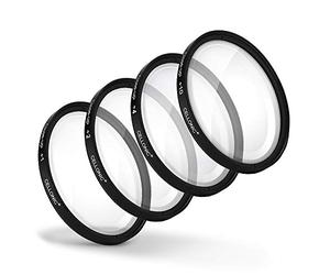 CELLONIC Ø 58mm 4x Close-Up Macro filters compatible with Canon EF 75-300mm f/4-5.6 III - Macro Filter Set