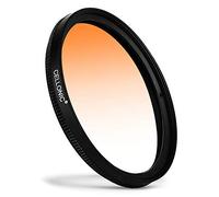 CELLONIC Ø 62mm Orange Graduated Filter compatible with Olympus M.Zuiko Digital, Zuiko - Landscape Filter