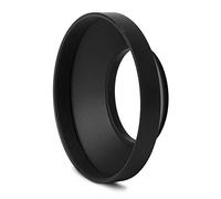 CELLONIC Ø 62mm Wide Angle Lens Hood Compatible for Ø 62mm Metal Screw-in Cylindrical/Round Sun Shade Protector Cover